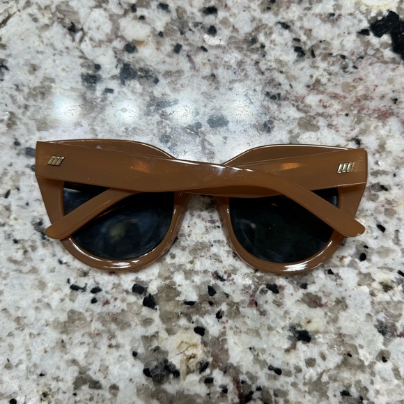 Le Specs Air Heart Sunglasses - Caramel main image 6
